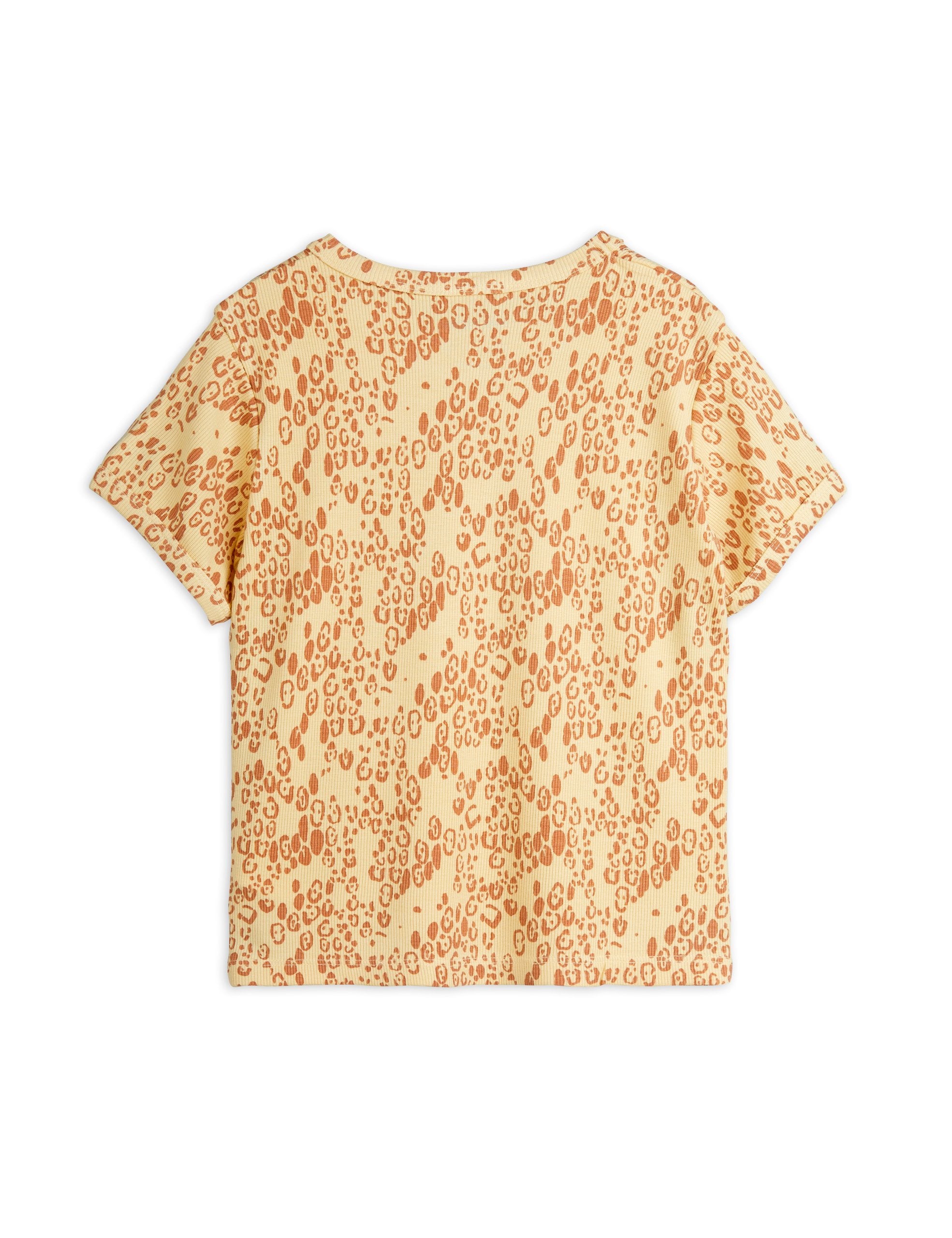 T-shirt Mini Leopard  beige