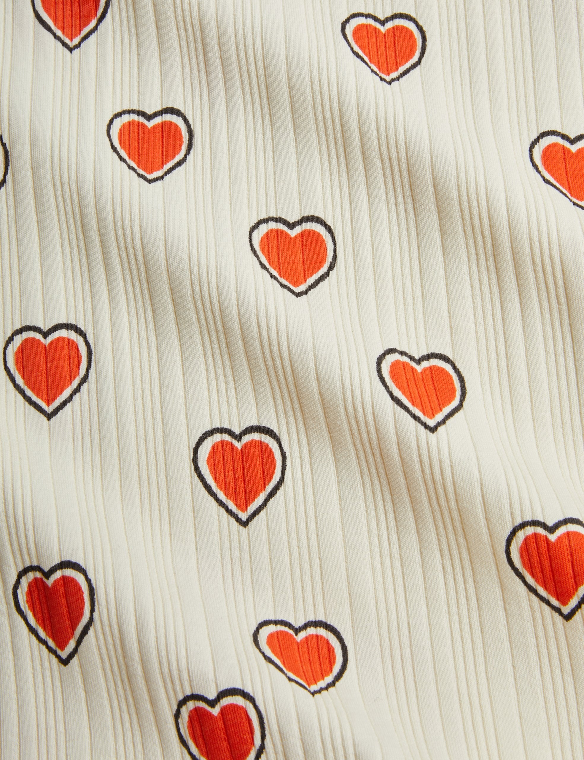 Pantalon blanc Flare coeur