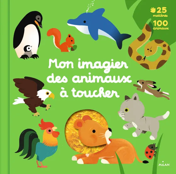 Livre Mon imagier des animaux à toucher