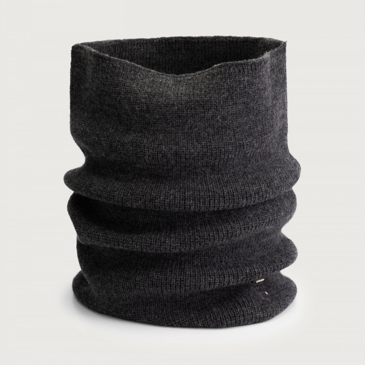 Snood tricoté noir