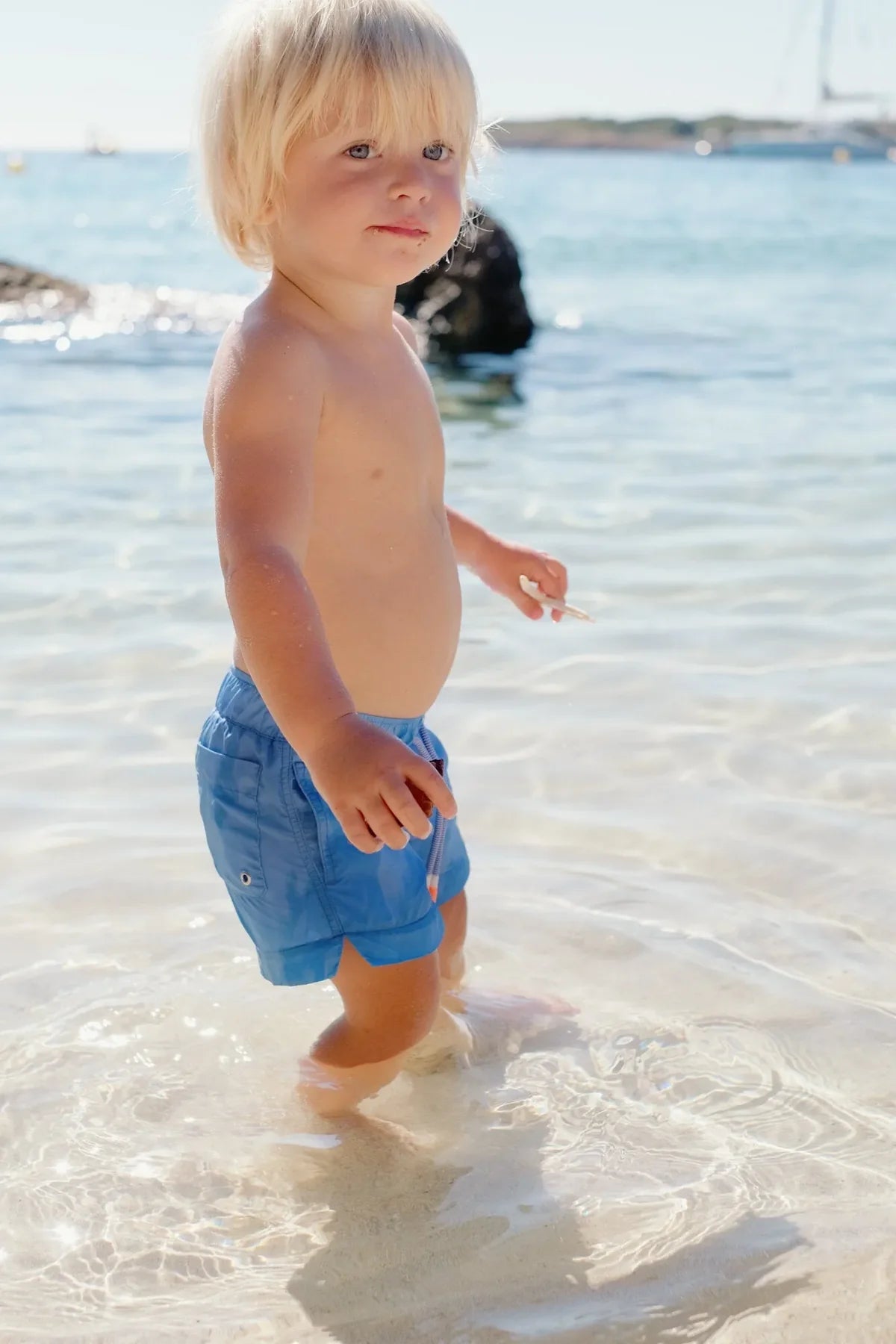 Maillot de Bain bébé capri – Bleu Ciel