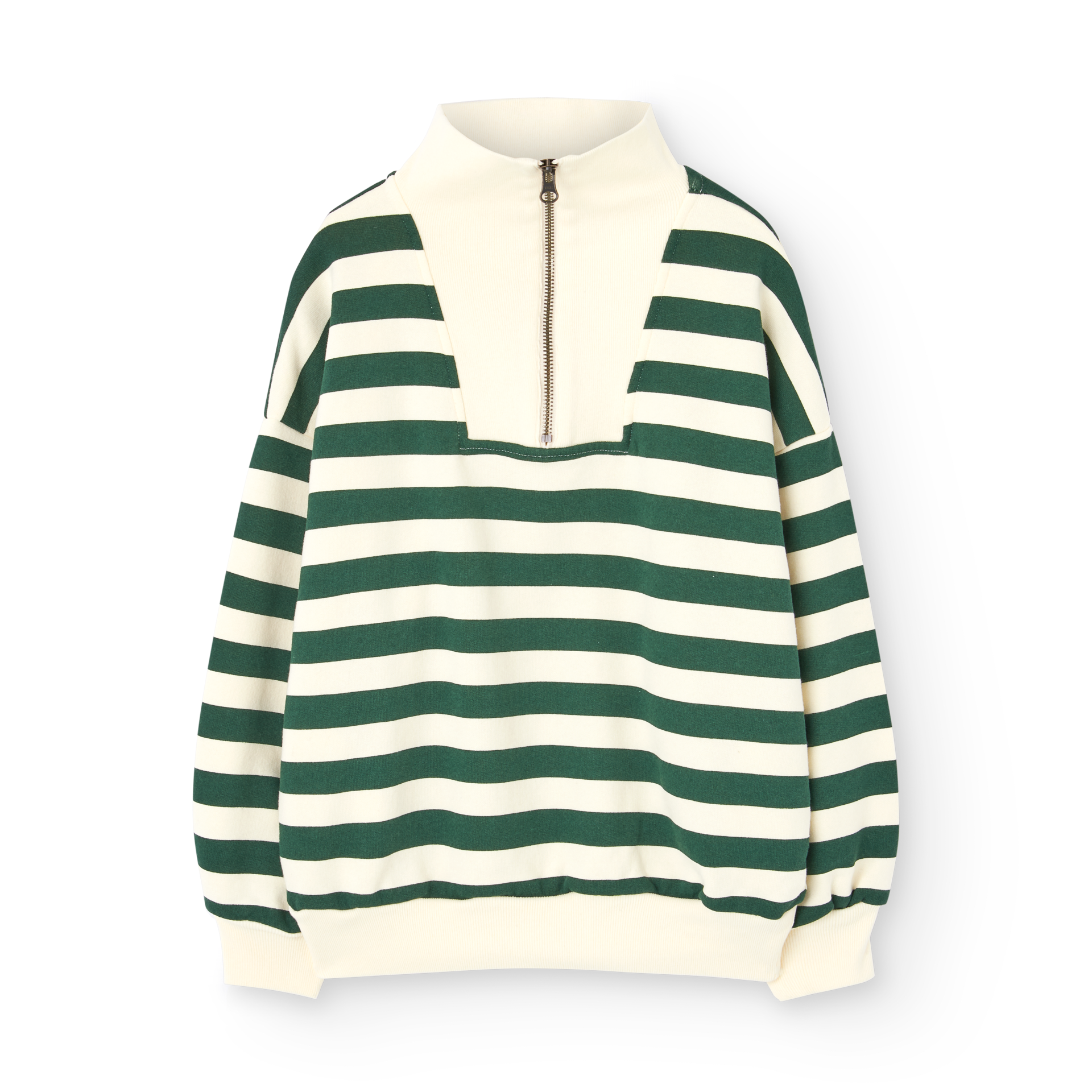 Green striped Blowfly sweatshirt