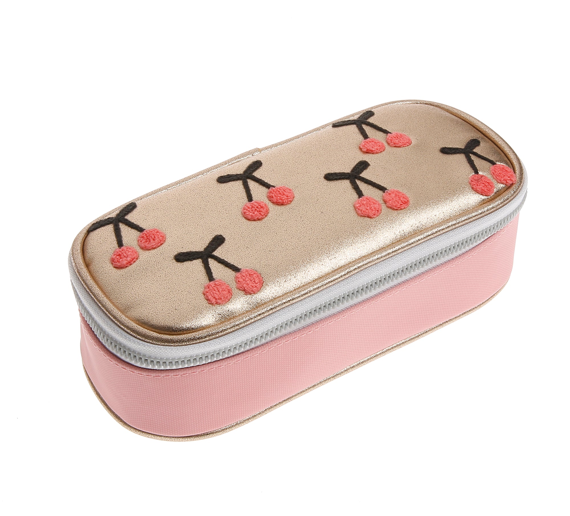 Pencil Box cherry pompom