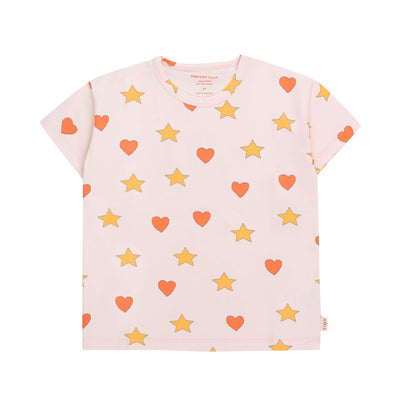 vetements durables enfants tiny cottons t-shirt hearts stars