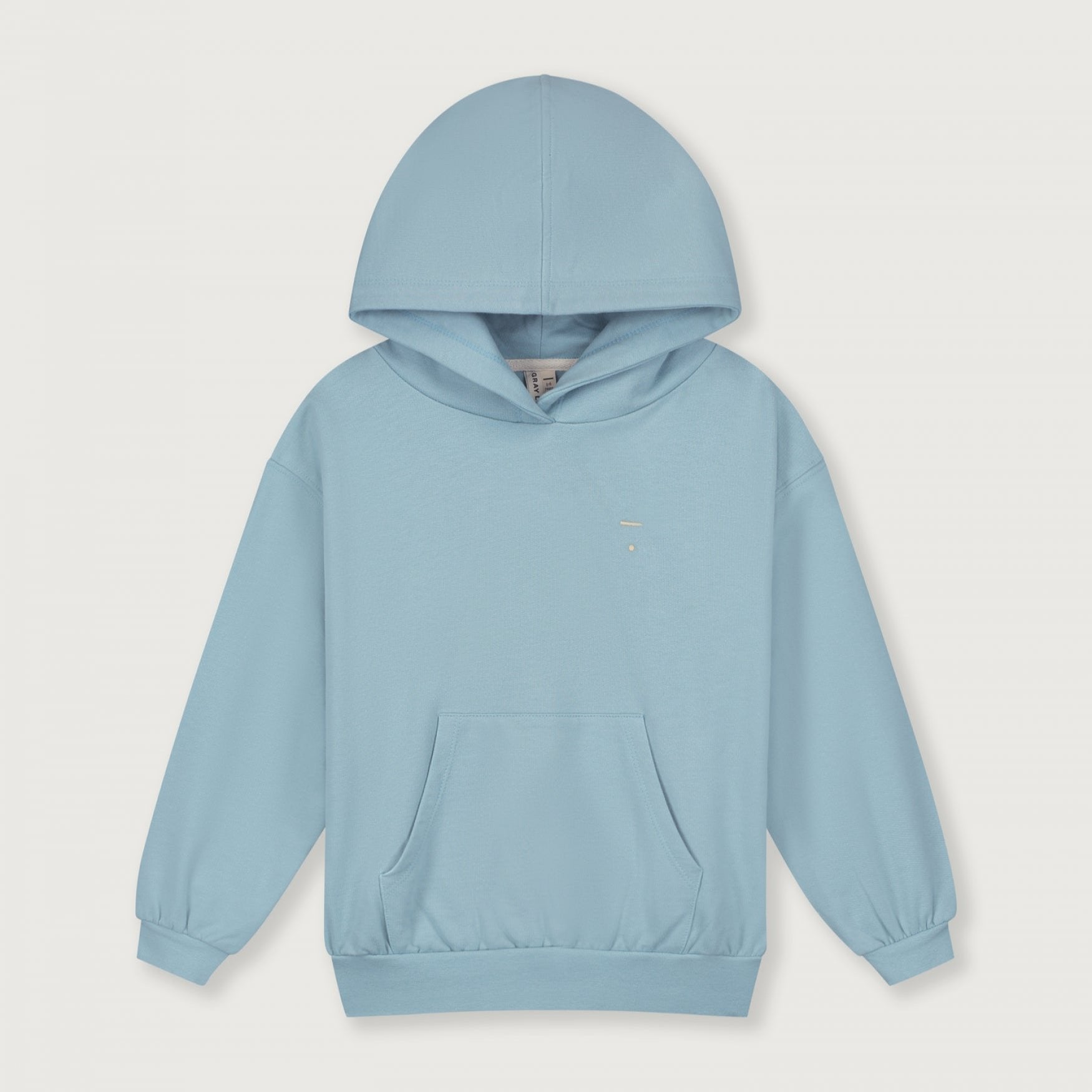 Sweat à capuche bleu ciel
