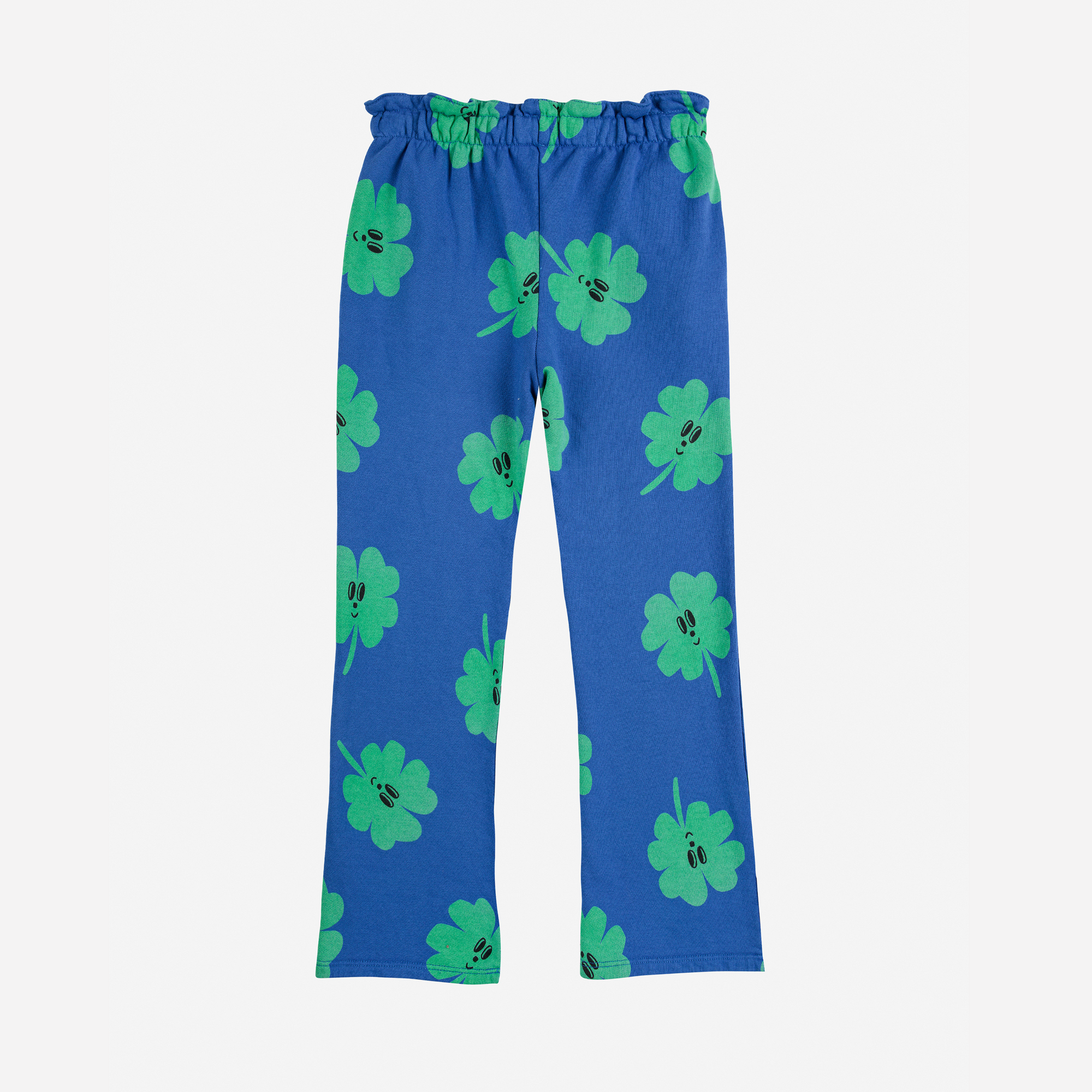 Lucky Clover all over flare jogging pants