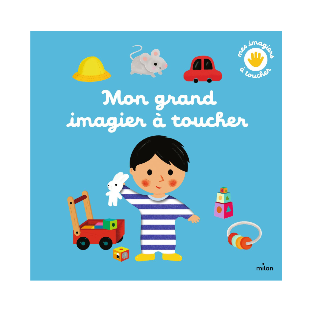 LIVRE MON GRAND IMAGIER A TOUCHER