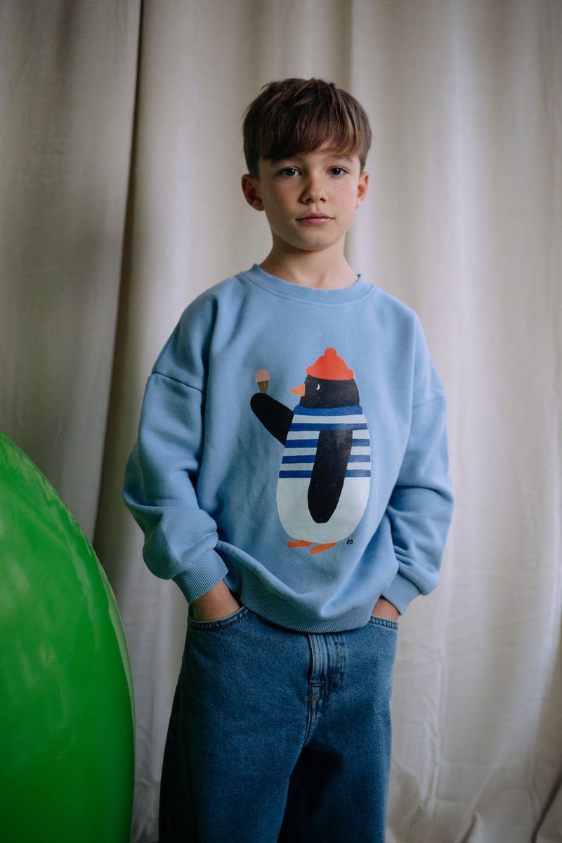 WADDLES PINGUIN SWEATER FOR EVER BLUE 
