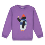 Sweat Waddles Pinguin Violet