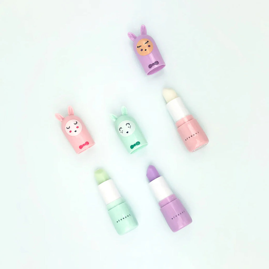 Coffret Trio Baumes à Lèvres Seashell – Pomme, Barbe à Papa & Cupcake