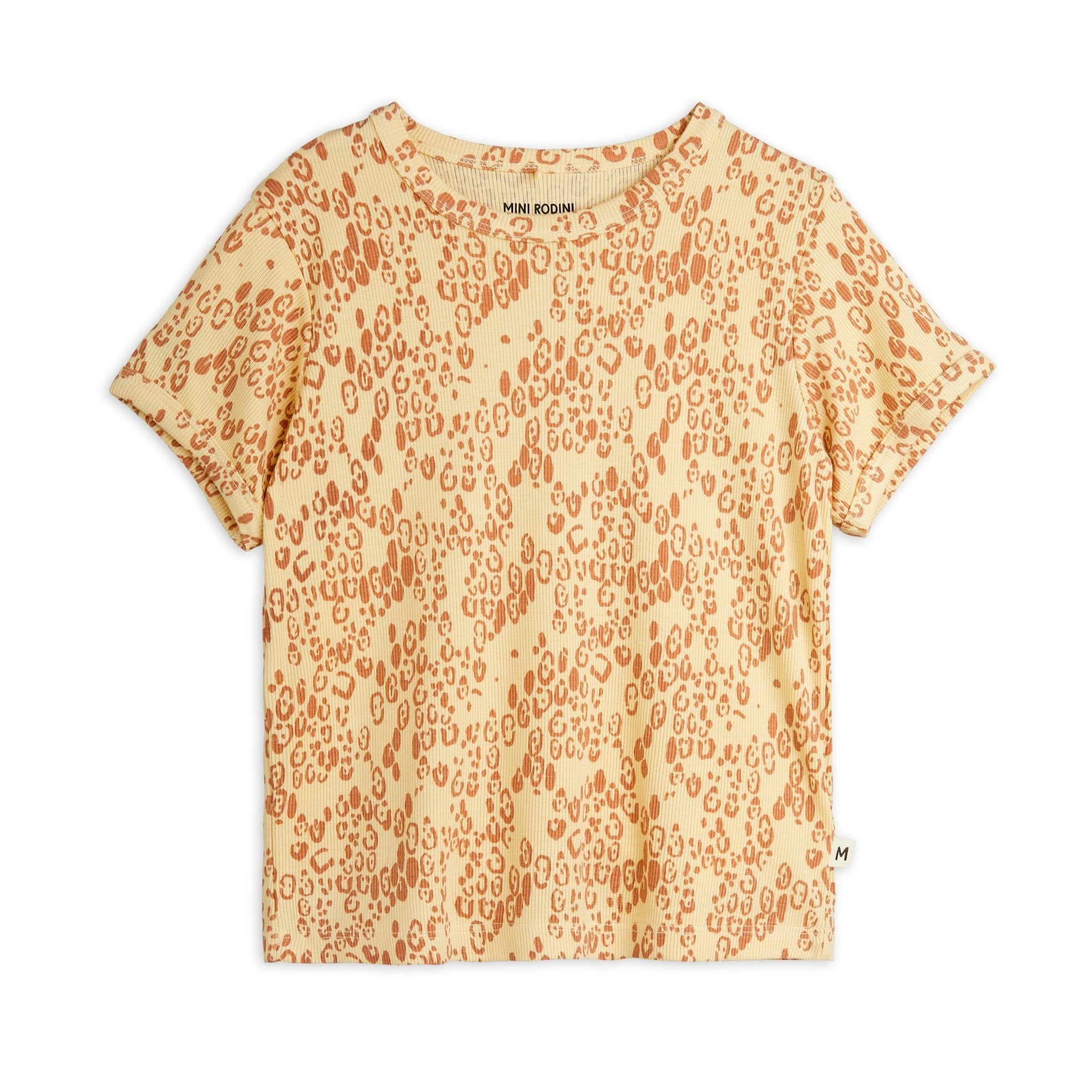 T-shirt Mini Leopard  beige
