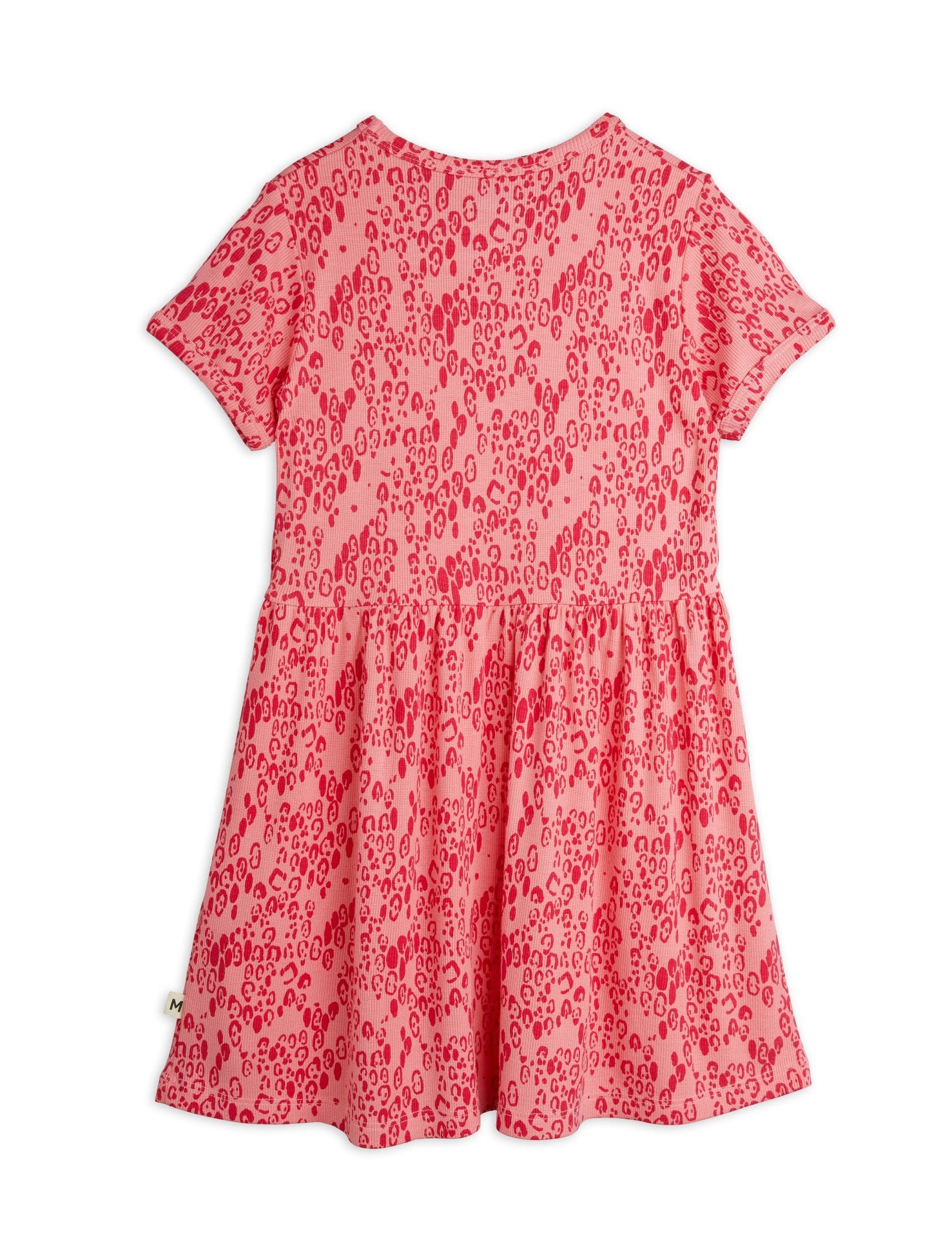 Robe rose leopard