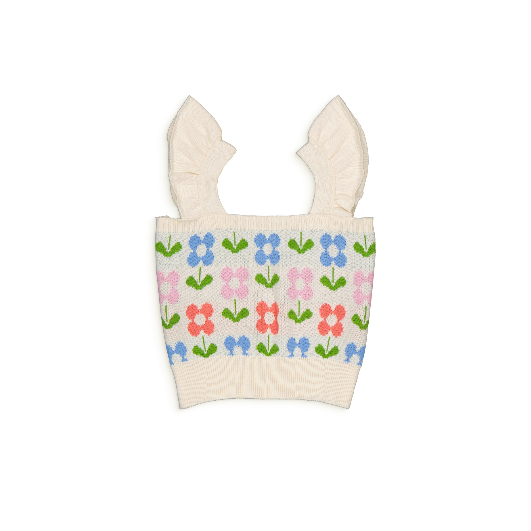 Top in Jacquard Fleurette Miranda