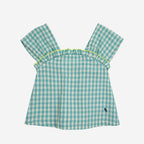 vetements durables enfants bobo choses top tissé vichy