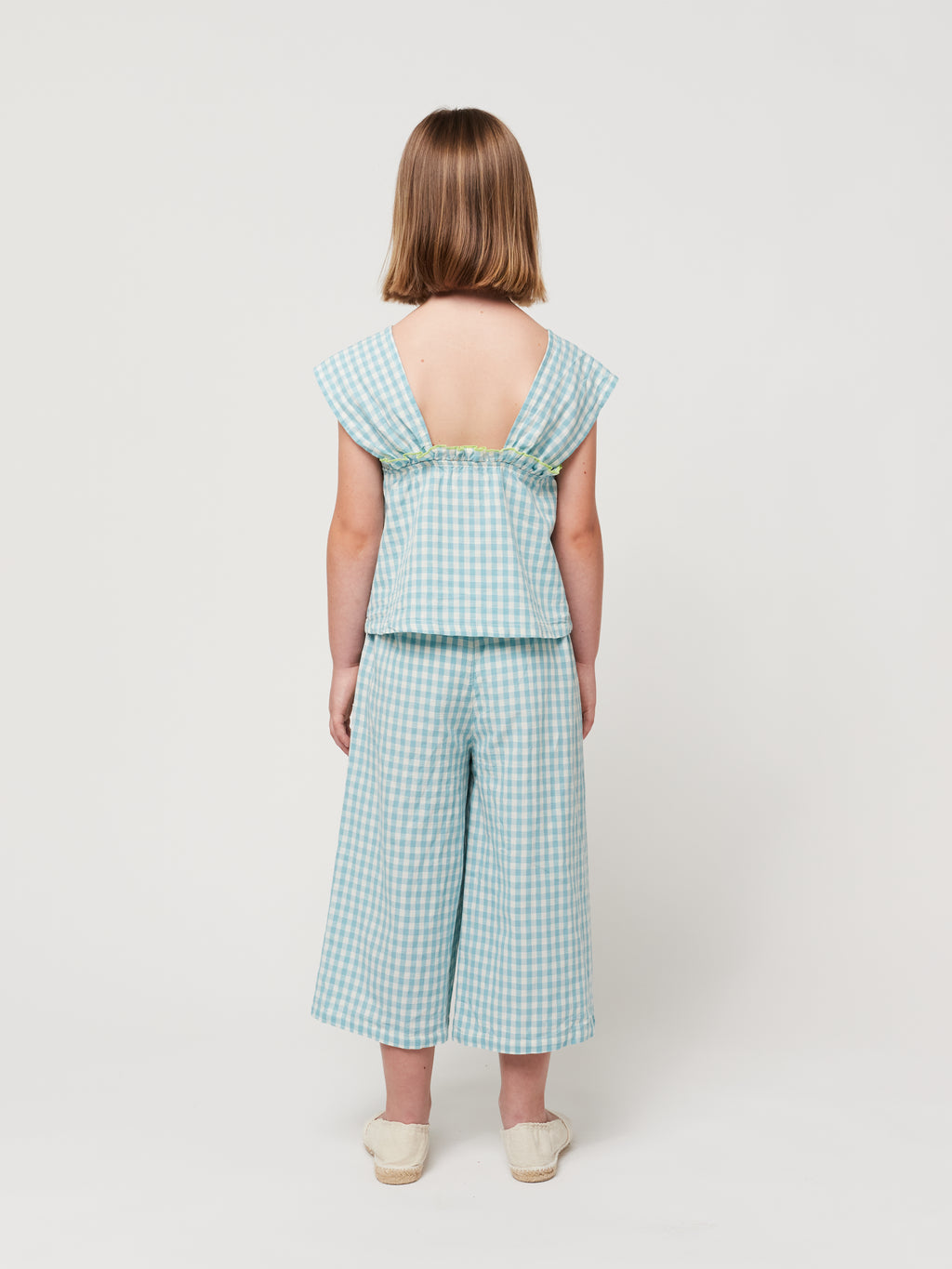 vetements durables enfants bobo choses top tissé vichy