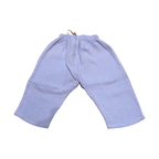 Pantalon bébé en mousseline Lilas