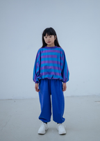 Blue stripes sweatshirt