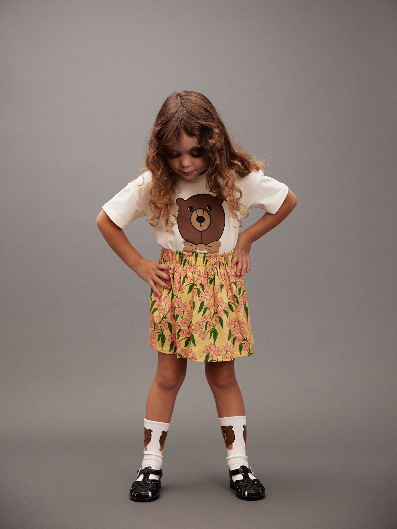 Bear T-Shirt Offwhite – Mini Rodini | T-shirt enfant 100 % coton bio