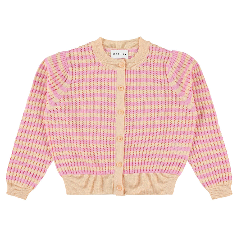 Cardigan XEROX Pêche