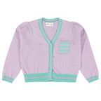 XOTHY Lilac Cardigan