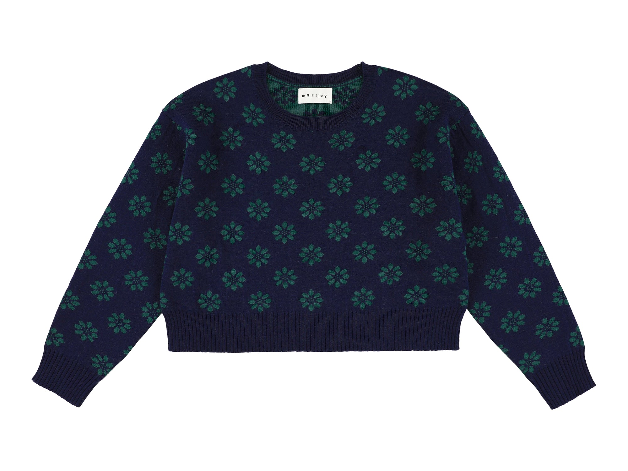 Pull Zeist Merino Marine Morley pour enfant