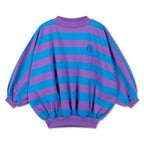 Blue stripes sweatshirt