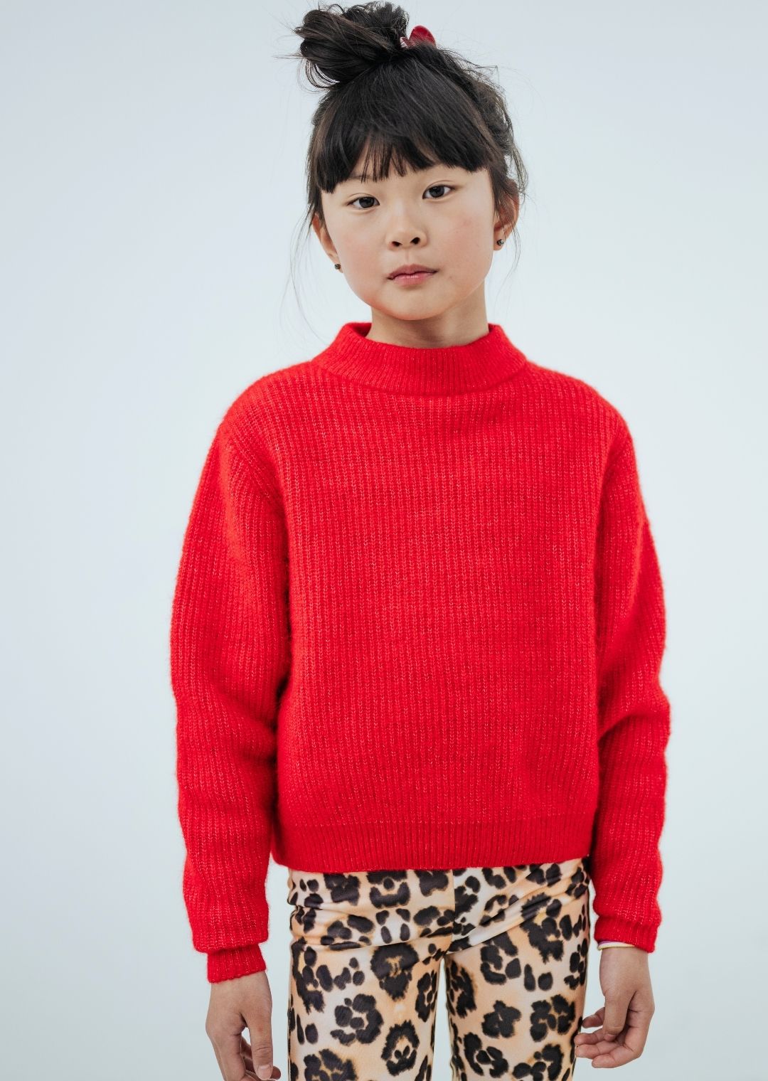 Ruffle tee sweatshirt