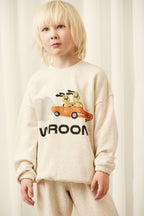 Wroom Sweatshirt Off-white