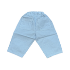 Blue & white striped baby trousers