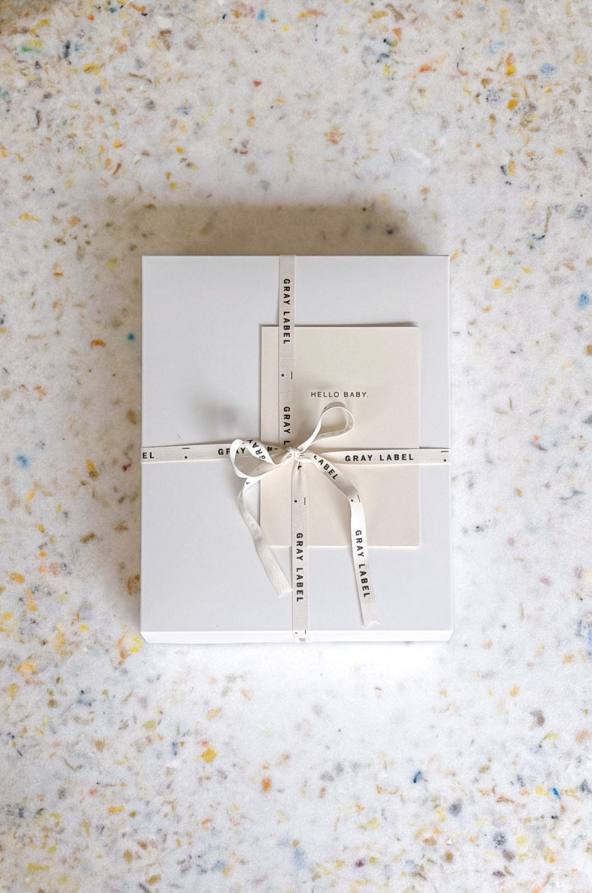 Coffret Cadeau Bébé GOTS N°1 Rose Poudré — GRAY LABEL