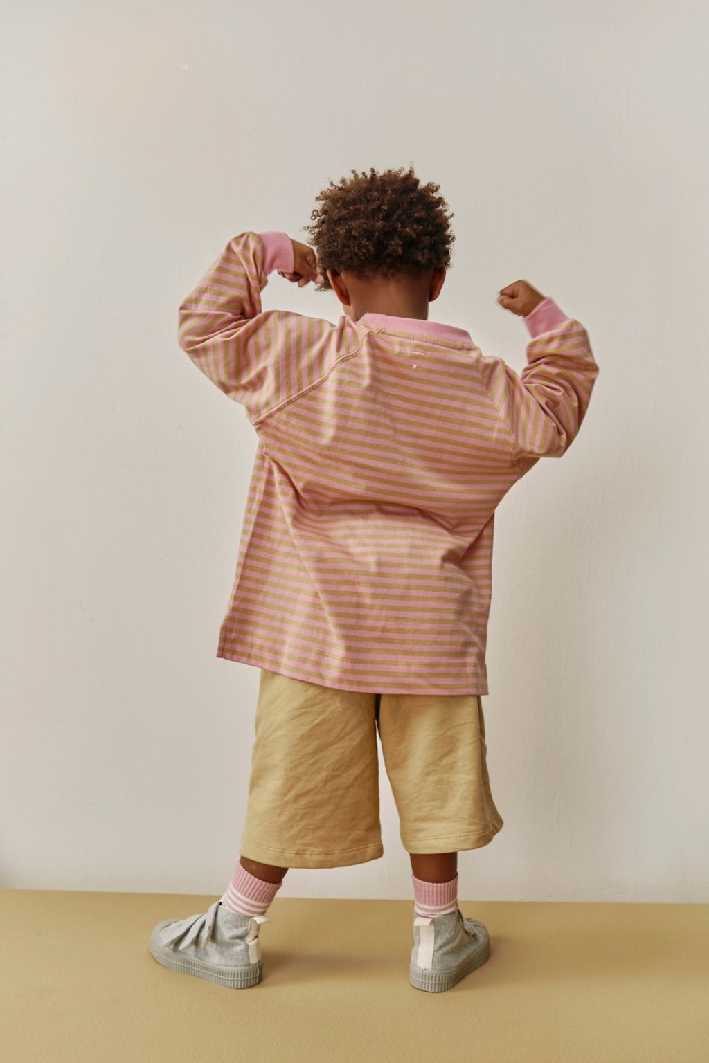 T-Shirt Oversize ML GOTS Enfant — GRAY LABEL