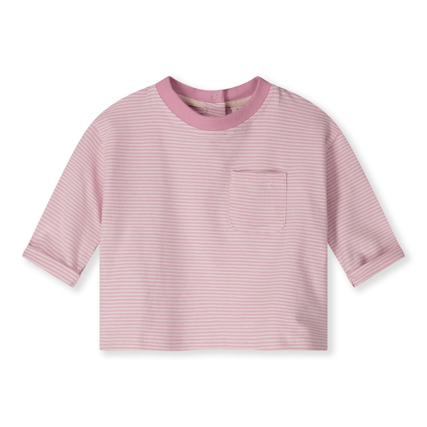 T-Shirt ML Poche GOTS Bébé — GRAY LABEL