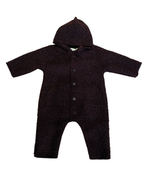 Combinaison bébé Teddy Aubergine