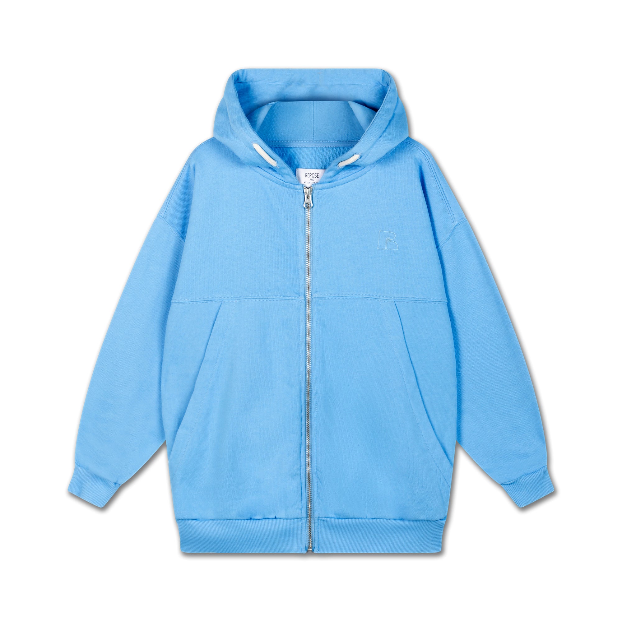Zipped blue vest