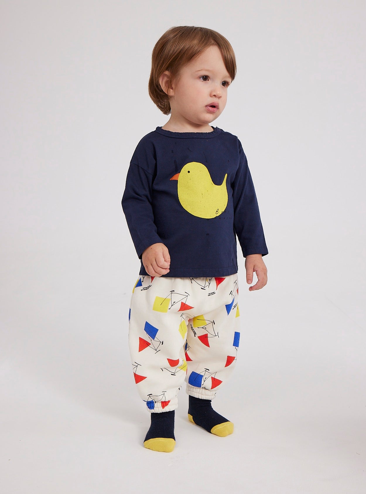 T-shirt enfant T-shirt manches longues canard Bobo Choses