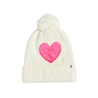 Bonnet bébé Bonnet Coton Bio certifié GOTS coeur rose bébé Mini Rodini