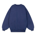 Dark blue round neck sweatshirt