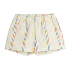 vetements durables enfants mini rodini Short tissé à rayures tricolores