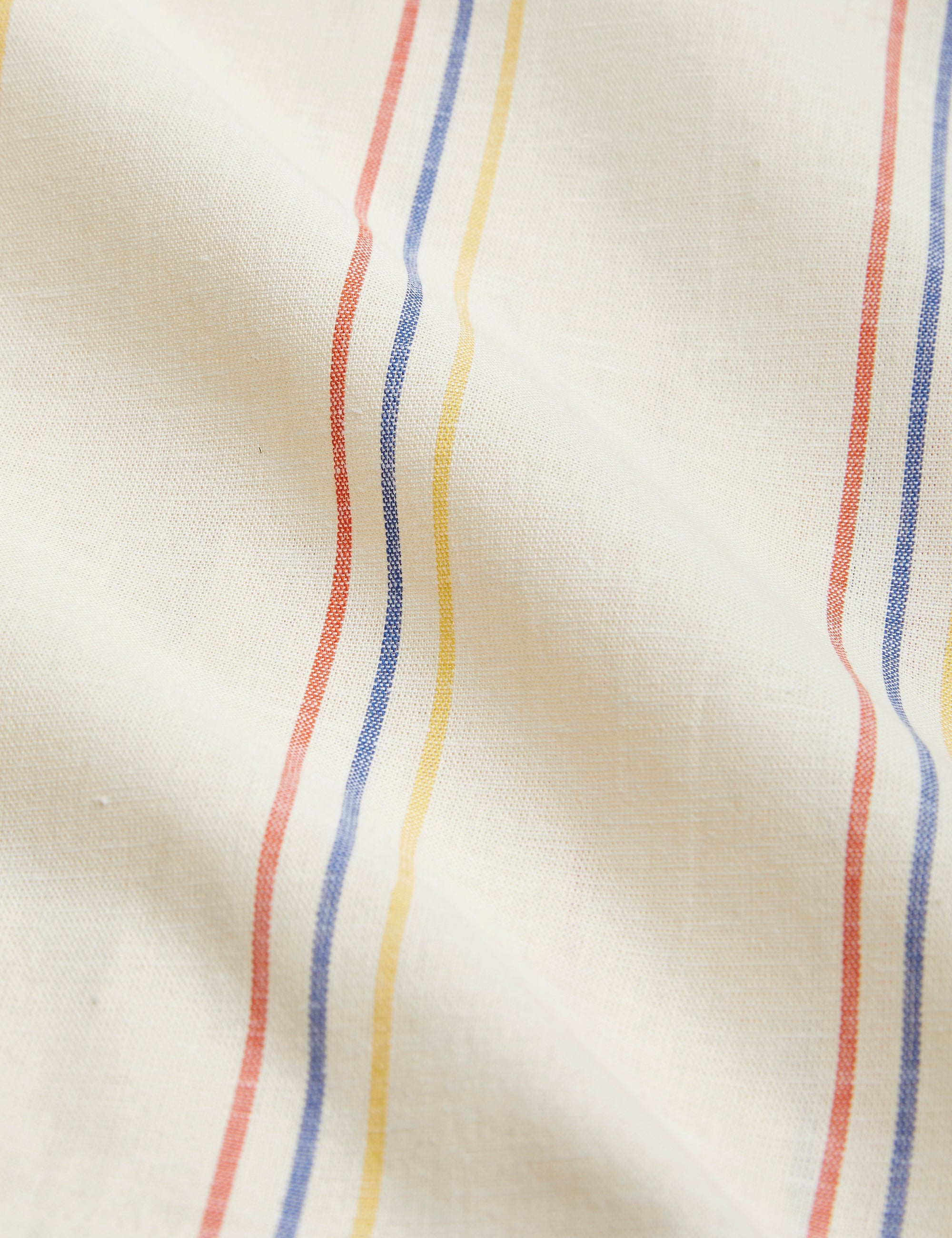 vetements durables enfants mini rodini Short tissé à rayures tricolores