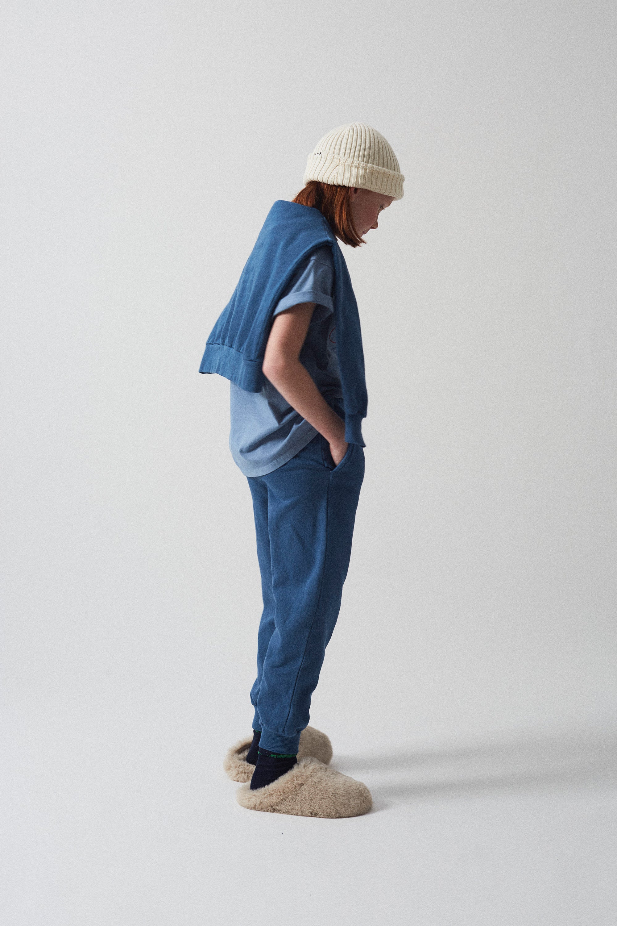 Heart blue jogging pants 
