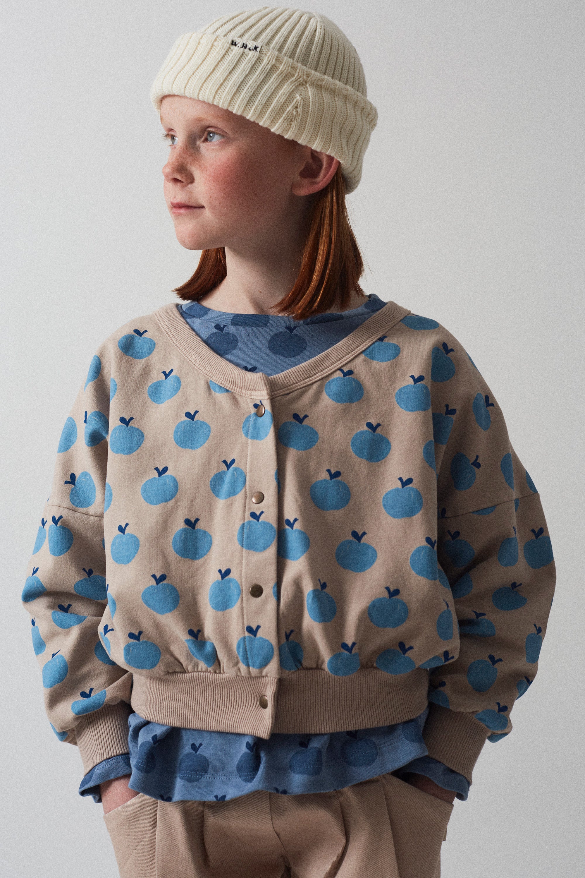 Apple cardigan