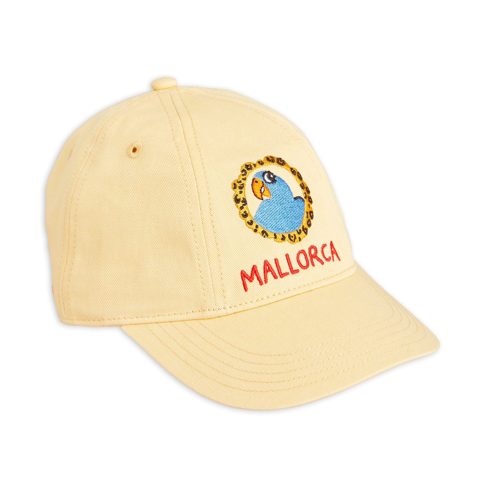 casquette enfants mini rodini casquette jaune perroquet