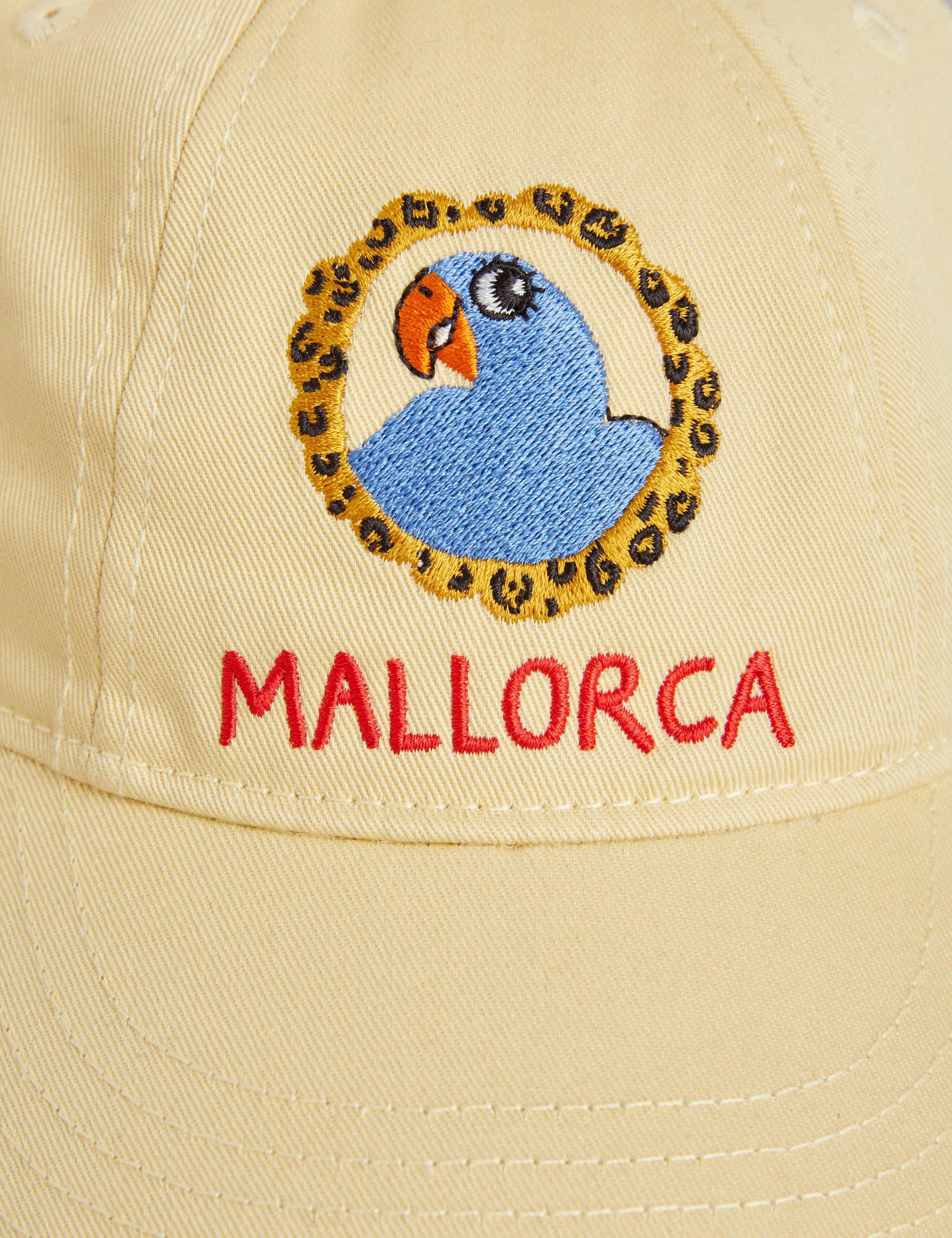 casquette enfants mini rodini casquette jaune perroquet