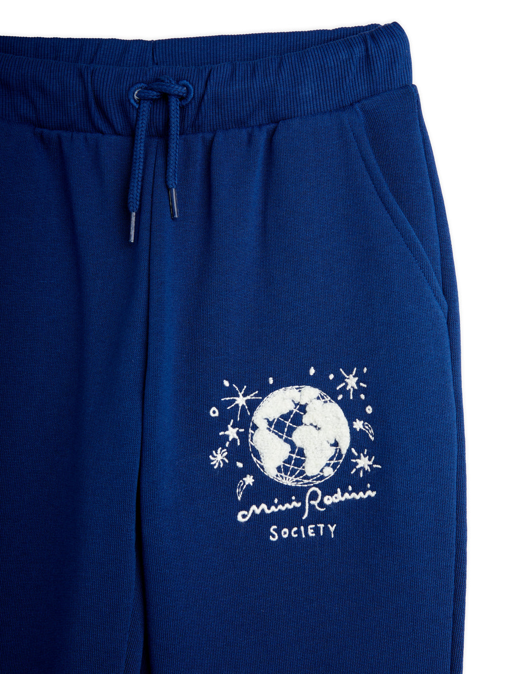 Blue mini rodini society sweatpants