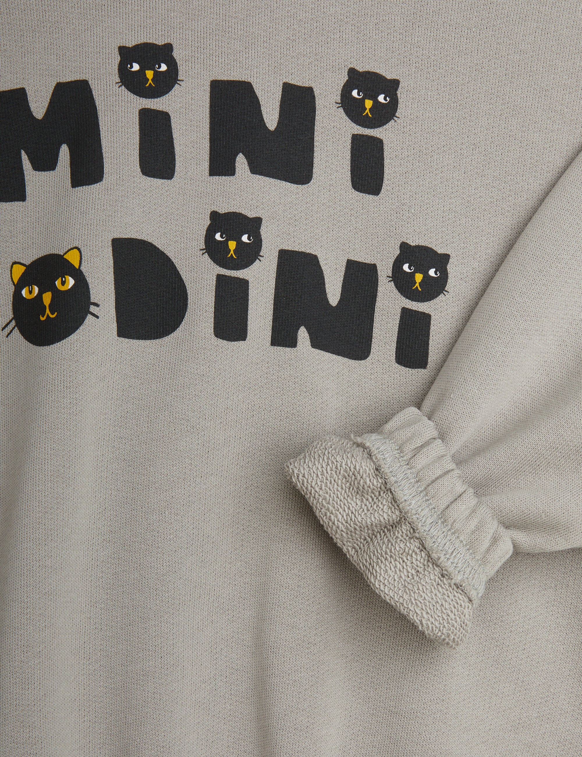 Gray chat sweatshirt