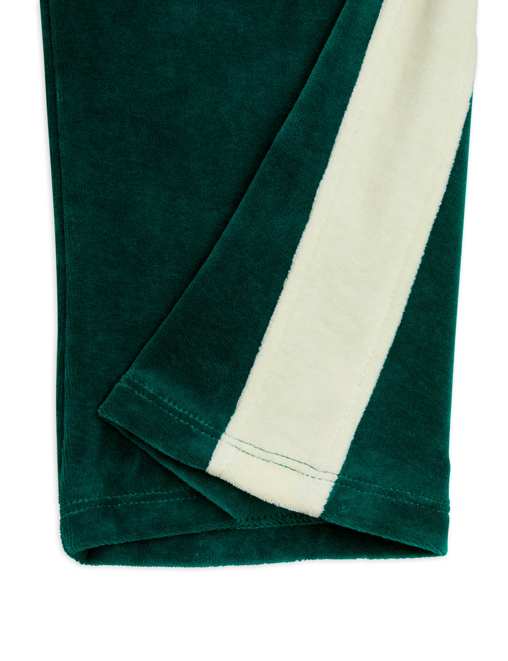 Green velvet pants