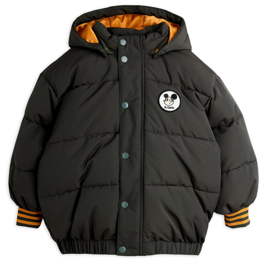 Child children's jacket mini black rodini patch cartoon