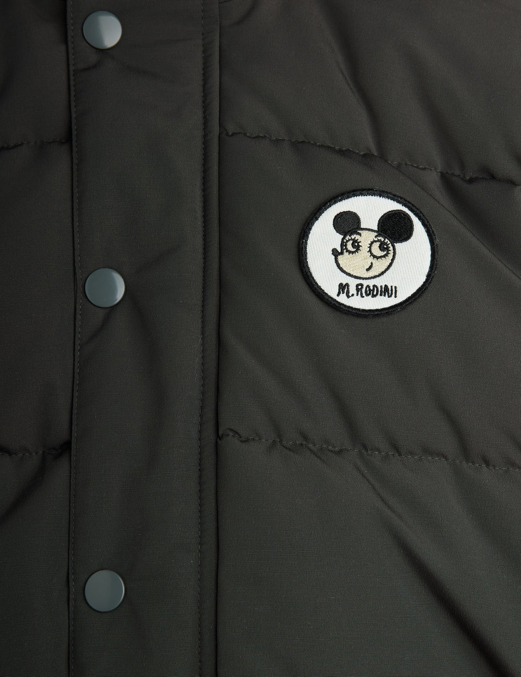 Child children's jacket mini black rodini patch cartoon
