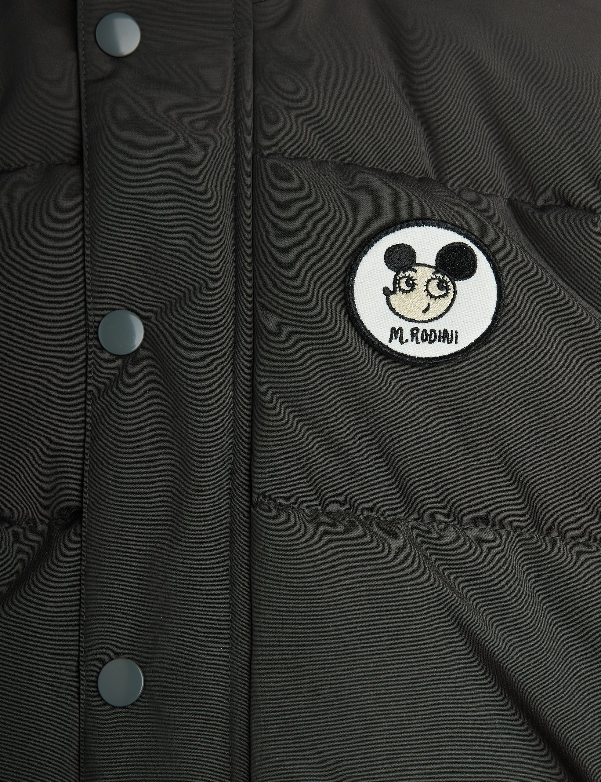 Child children's jacket mini black rodini patch cartoon