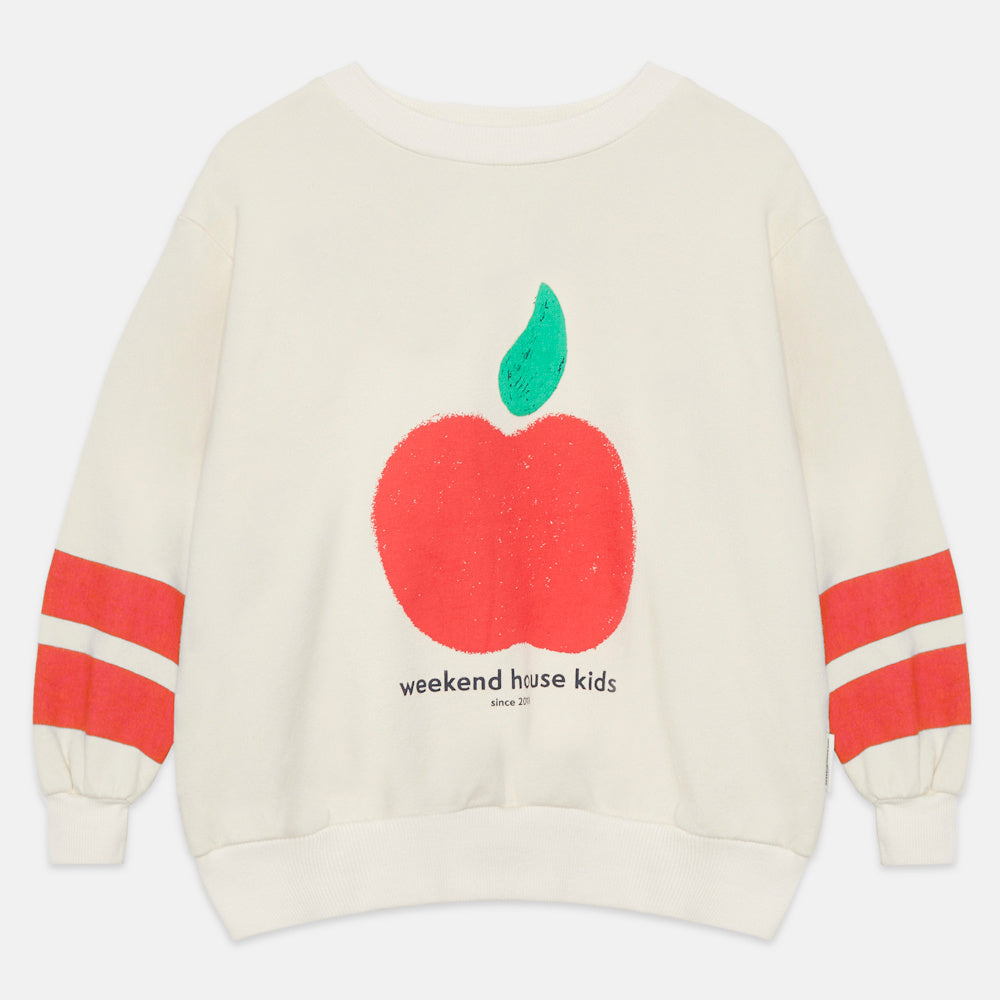 Apple-Shaped Printed Sweatshirt